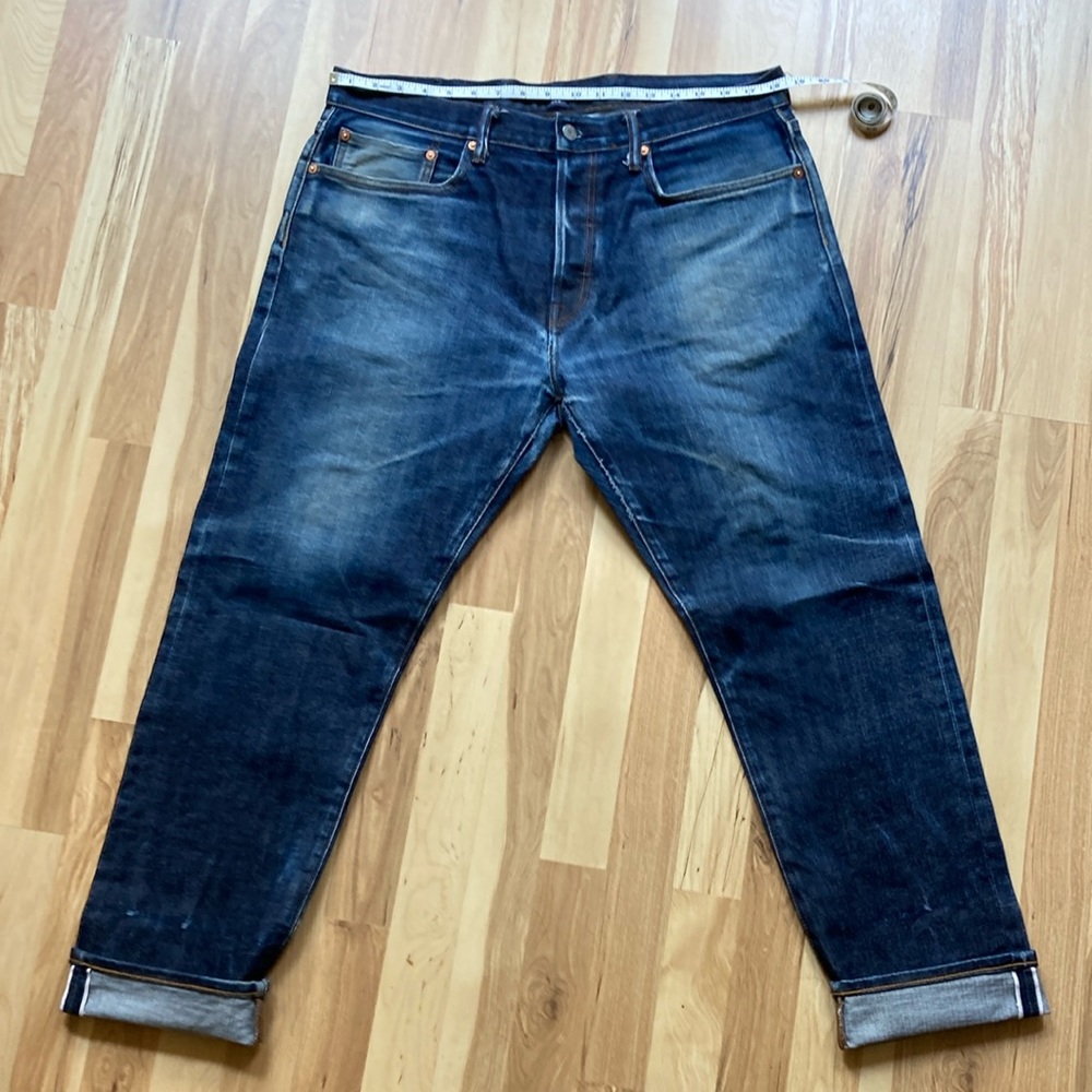 Gap Stretch Selvedge Jeans Athletic Taper Fit 36x30